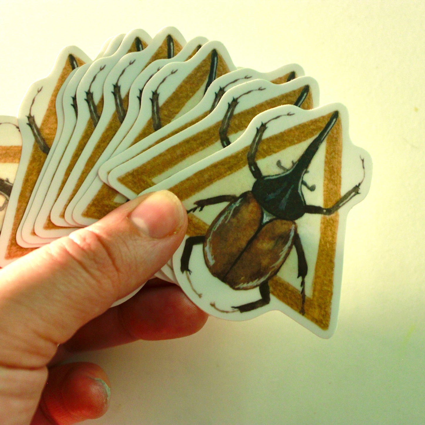 Hercules Beetle bug sticker